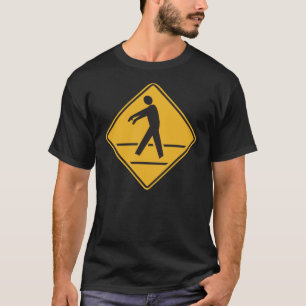 Zombie Crossing Shirt Tee