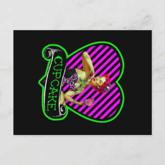 Zombie Cupkaka Vykort