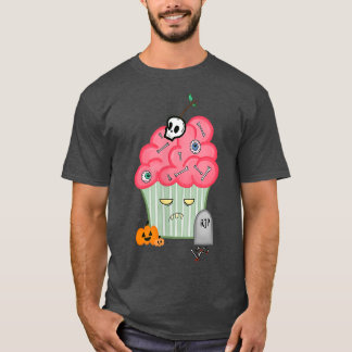 Zombie Cuptårta Gift för Halloween T Shirt