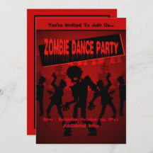 Zombie Dance Party Orange