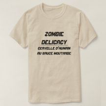 Zombie Delicacy Human hjärna med senapssås