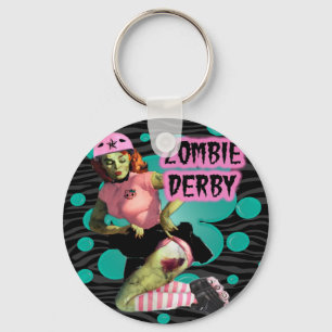 Zombie Derby Nyckelring
