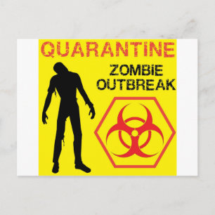 Zombie Design Vykort