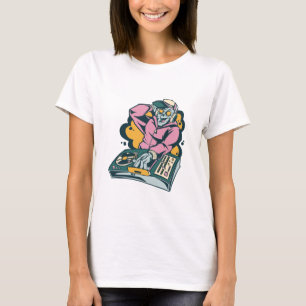 Zombie DJ-present För Musiker Meloman-älskare T Shirt