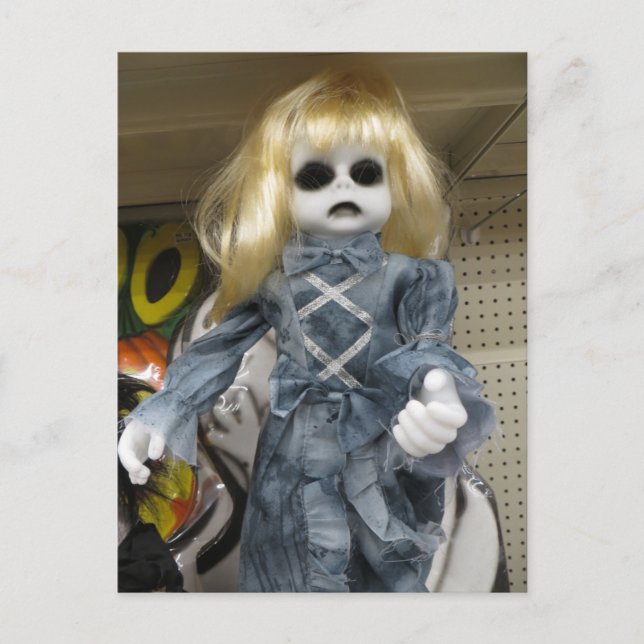 Zombie Doll Vykort (Framsida)