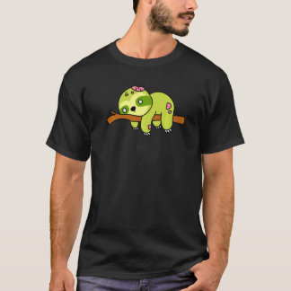 Zombie Dov Halloween Djur Söt Monster Grafik T Shirt