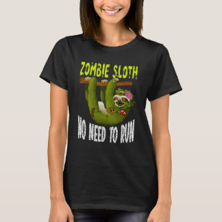 Zombie Dovhjort Behöver Inte Springa Skräckinjaga T Shirt