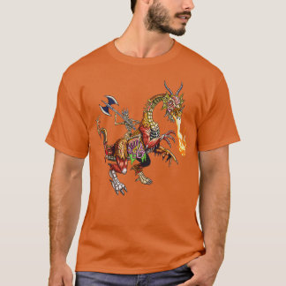 Zombie Dragon Rider T Shirt