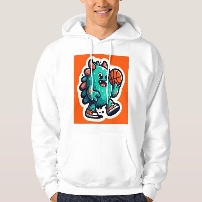 Zombie Dunk – Odöd basketspelare  Taggar: Hoodie (Framsida)