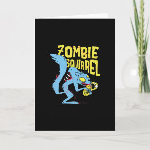 Zombie ekorre kort