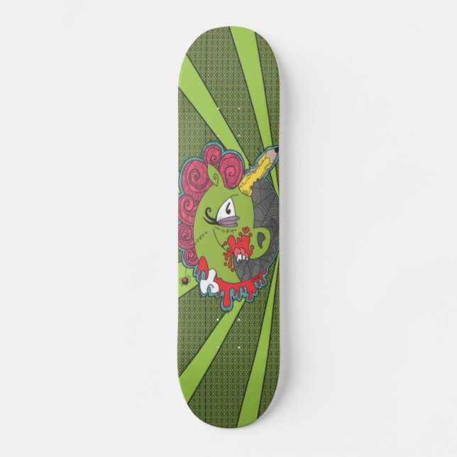 Zombie Enhörning Skateboard (Framsida)