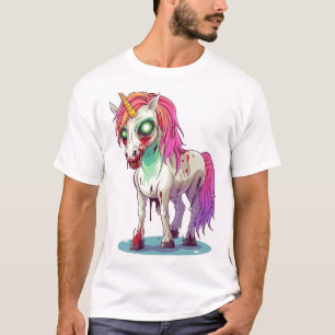 Zombie Enhörning T Shirt