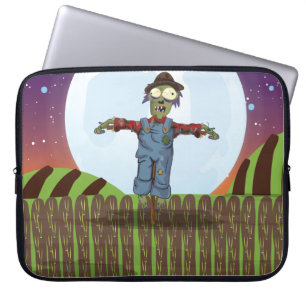 Zombie Fågelskrämma Laptop Sleeve