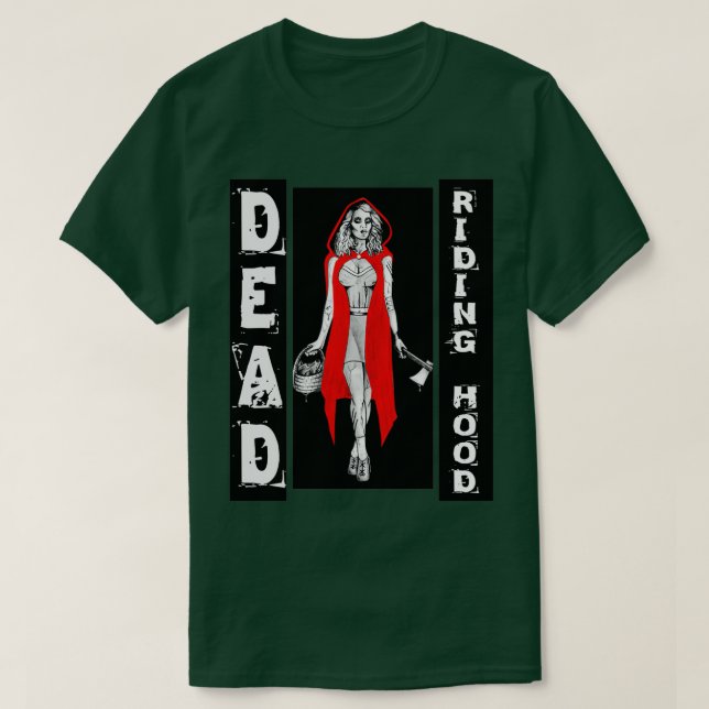 Zombie Fairytales Huva DEAD RIDING HUVA 1 T Shirt (Design framsida)