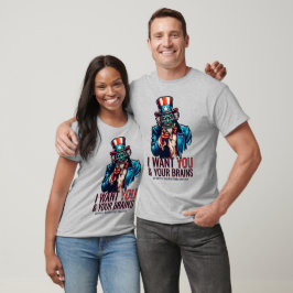 Zombie farbror Sam T Shirt