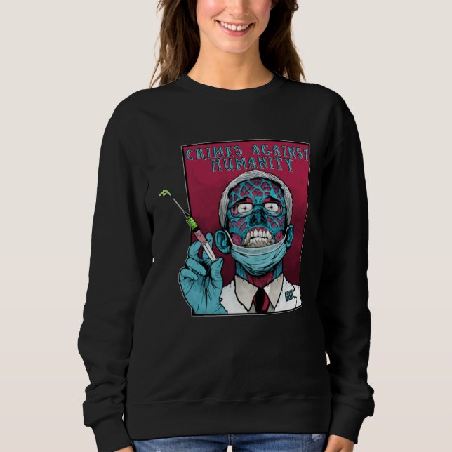 Zombie Fauci Science anti Mandate Arrest Dr Fauci T Shirt (Framsida)