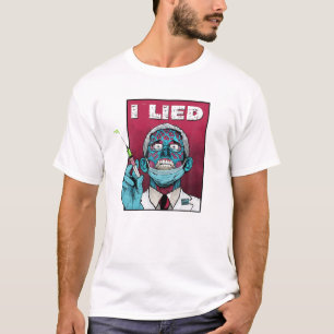 Zombie Fauci Science Anti Mask Arrest Fauci Dr Fau T Shirt