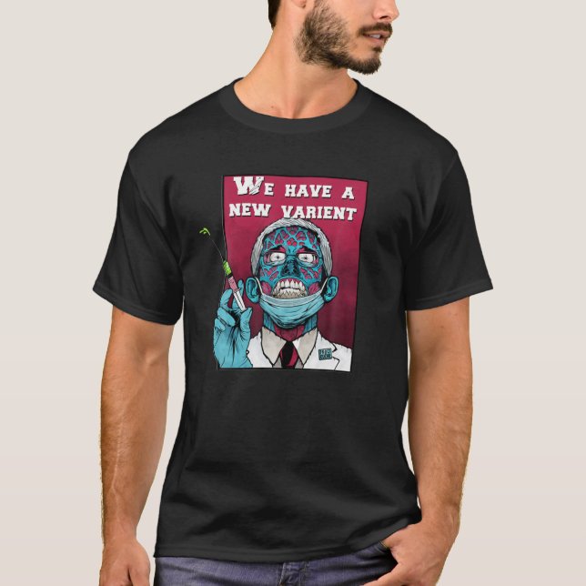 Zombie Fauci Science Anti Mask Arrest Fauci Dr Fau T Shirt (Framsida)