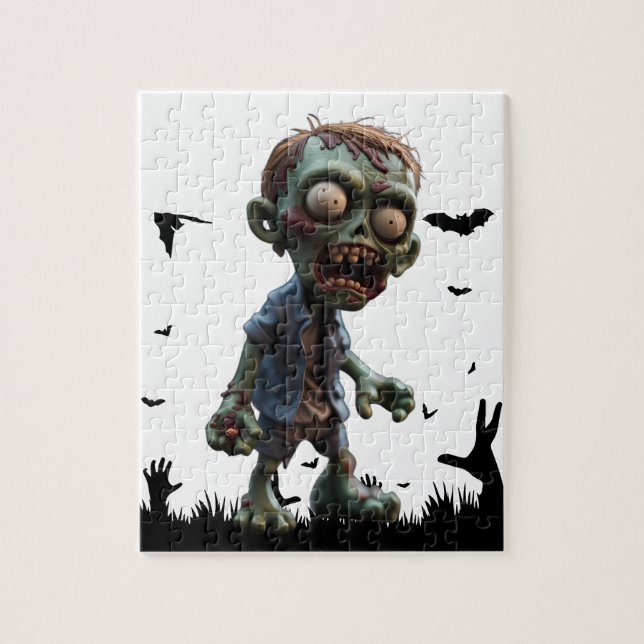 Zombie Figur Jigszle Puzzle Pussel (Vertikal)