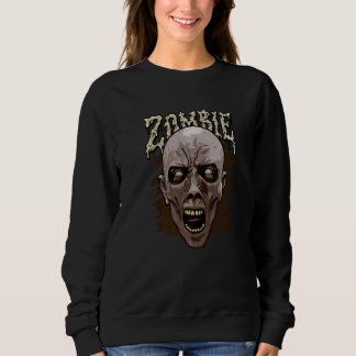 Zombie Fläkt Skateboard Måne Zombies Living Dead Z T Shirt