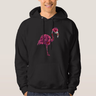 Zombie Flamingo Kuslig Obehaglig Halloween Kostym  Hoodie