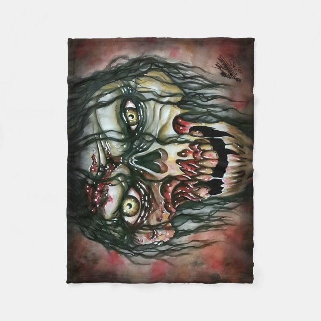 Zombie Fleecefilt (Framsidan)