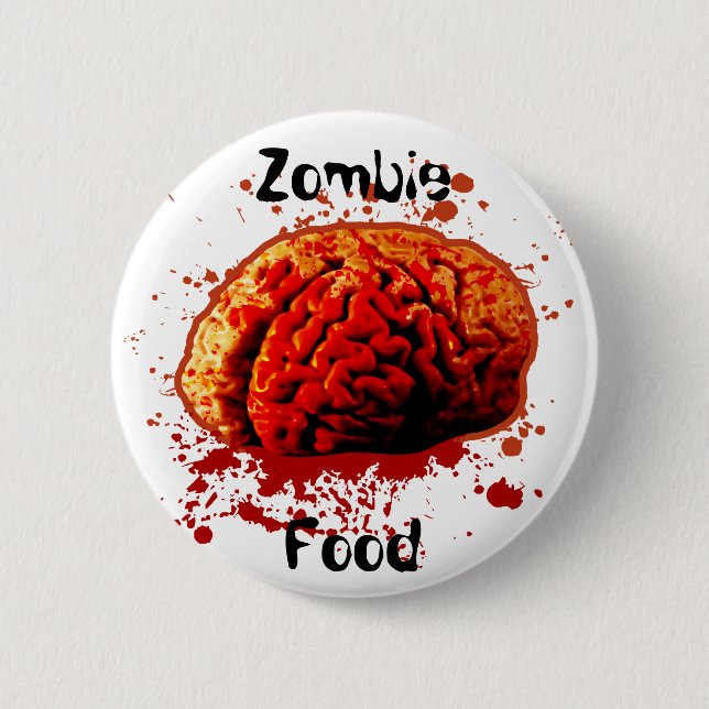 Zombie Food Knapp (Framsida)
