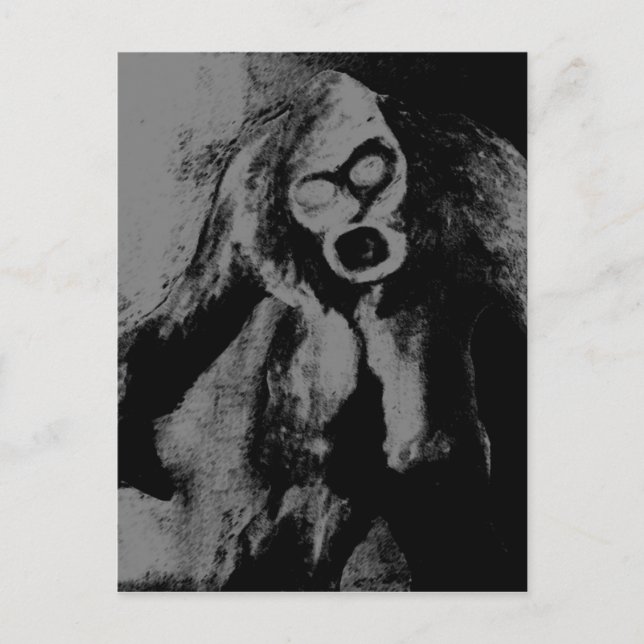 Zombie Freak Vykort (Framsida)