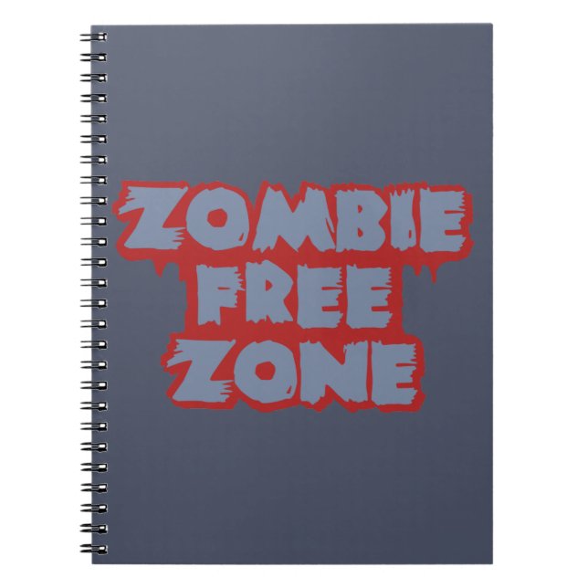 Zombie Free Zon anpassningsbar bärbar dator Anteckningsbok (Framsidan)
