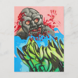 Zombie Fresh! Brevkort Vykort