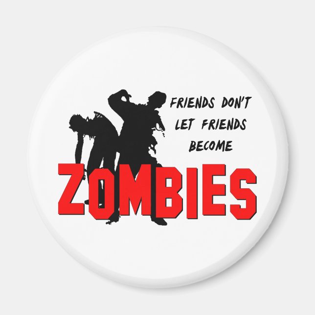 Zombie Friends Magnet (Framsidan)