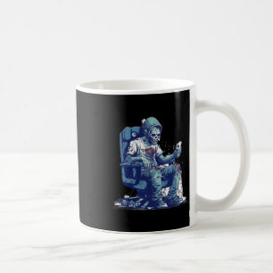 Zombie Gamer Halloween Costume Gaming Video-spel C Kaffemugg