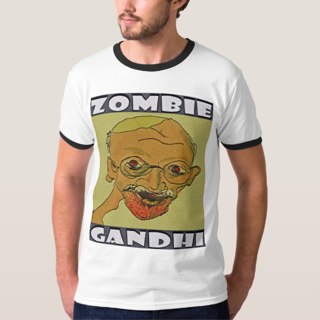 Zombie Gandhi T-shirt (Framsida)