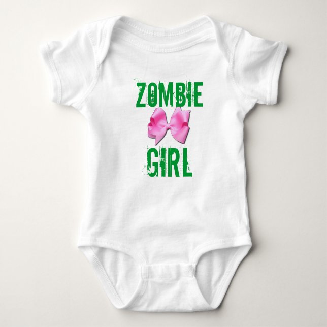 ZOMBIE GIRL creeper T-shirt (Framsida)