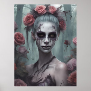 Zombie Girl i Ro Poster