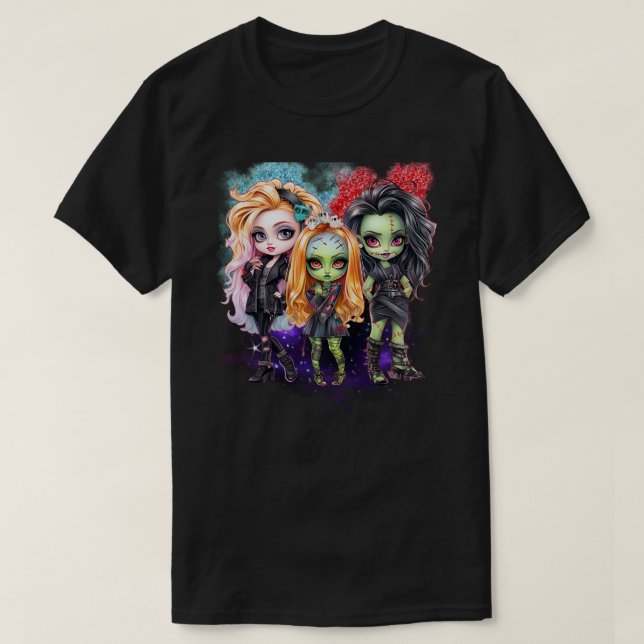 Zombie Girls T Shirt (Design framsida)