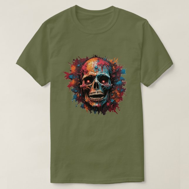 Zombie Graffiti T Shirt (Design framsida)