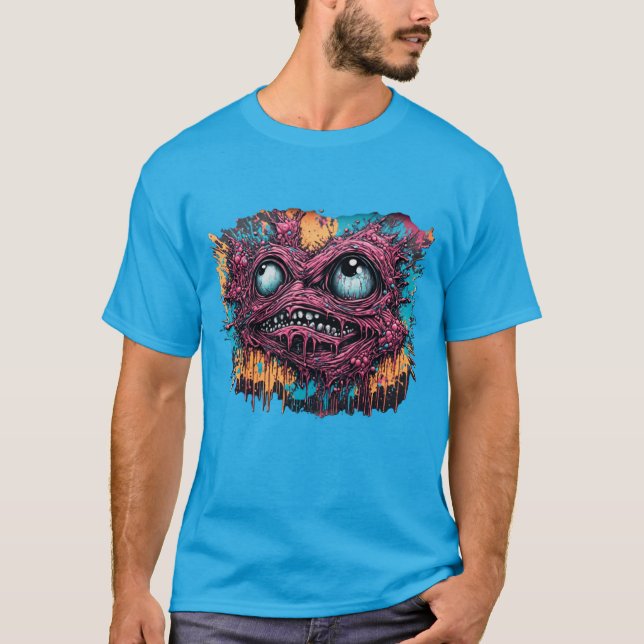Zombie Graffiti T-Shirt (Framsida)