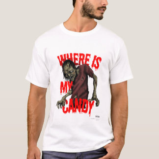 Zombie Grafisk T-Shirt – Skräck Streetwear Stil T