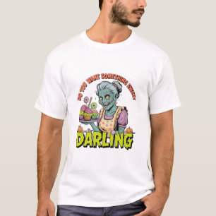 Zombie Grandma - Sweet Halloween Darling T Shirt