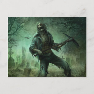 Zombie Graveyard, vykort