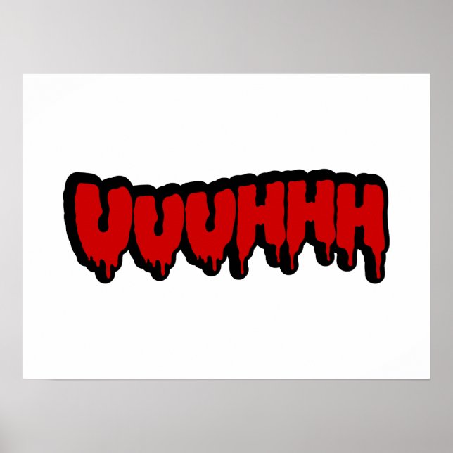 Zombie Groan Poster (Framsidan)