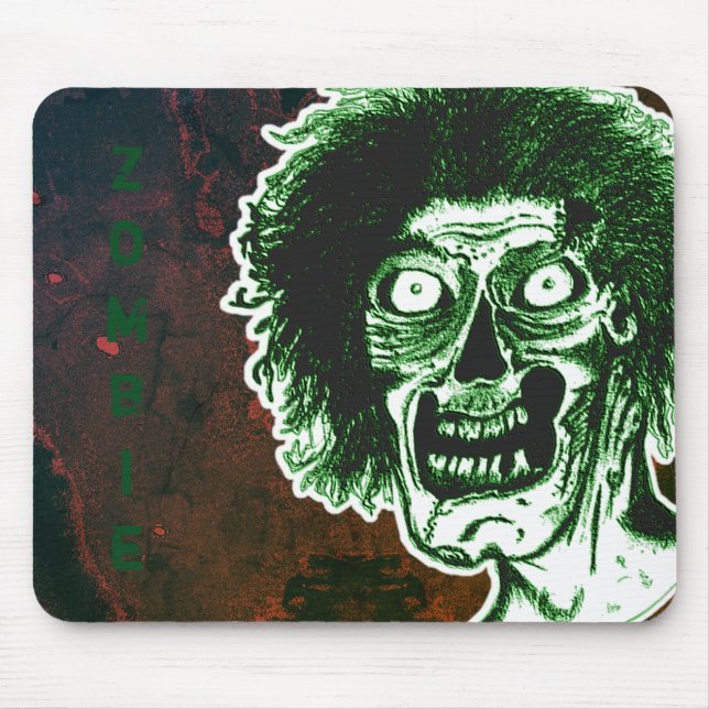 ZOMBIE- Grönt Musmatta (Framsidan)