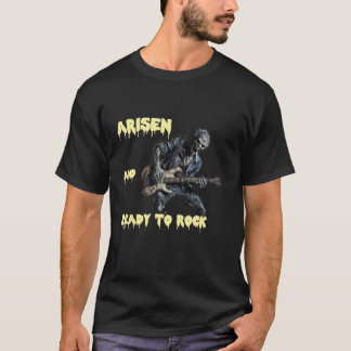Zombie Guitar Player Musician T Shirt