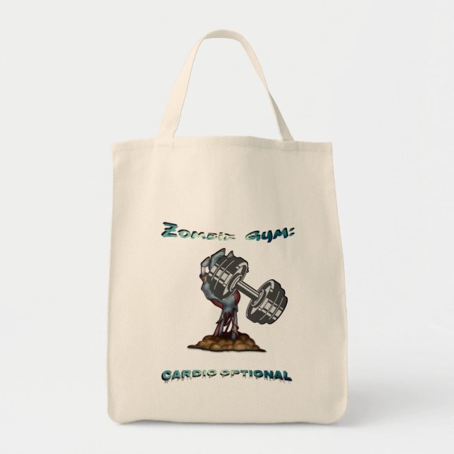 Zombie Gym: Cardio frivilligt Zombie Gym Tygkasse (Framsidan)