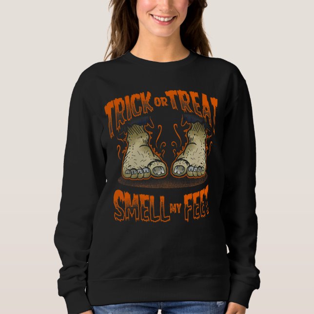 Zombie Halloween Bus eller godis Cute T Shirt (Framsida)