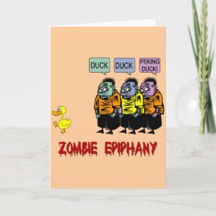 Zombie Halloween Kort