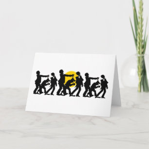 Zombie Halloween Kort