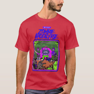 Zombie Halloween Skräckflicka T Shirt