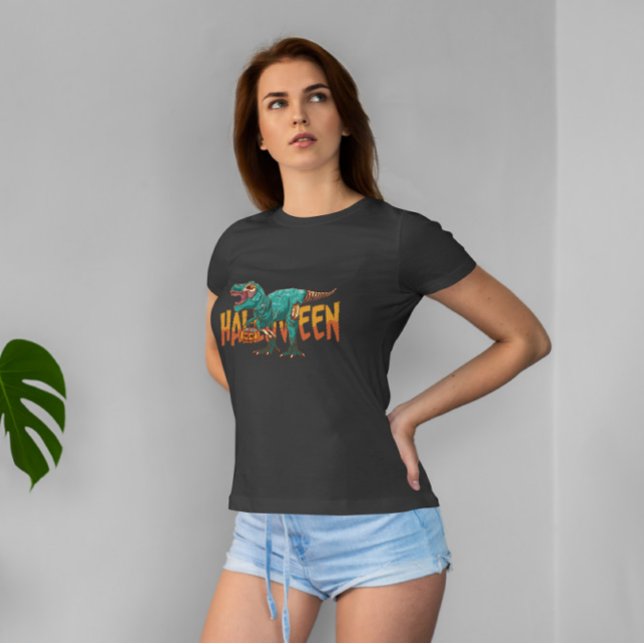 Zombie Halloween T Rex Shirt (Skapare uppladdad)